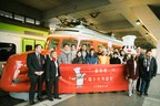 Les nouilles Master Kong sont présentées pour la première fois dans le train suisse « La Flèche rouge Churchill »
