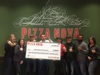 Pizza Nova Orillia Raises $1191 for Big Brothers Big Sisters