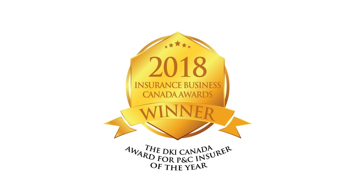 CNA Canada Wins the DKI Canada Award for P C Insurer of the Year at the
