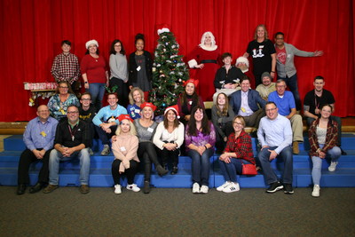 TTEC volunteers celebrate the holiday season during the company's annual community outreach event, which benefitted more than 300 University Prep students and their families. The Denver-based customer experience technology and services company has hosted the event for the past 14 years, as part of its company-wide initiative to give back to education organizations in the community by providing access to the tools and support students need to succeed.