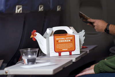 POPEYES® LAUNCHES “EMOTIONAL SUPPORT CHICKEN” TO PROVIDE A LITTLE HUMOR TO HELP EASE THE STRESS OF HOLIDAY TRAVEL
