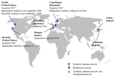 AGC Group's Life Science Operations Bases