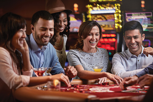 With slots, low-entry table play and tournaments, cruise ship casinos are more popular than ever for their fun and friendly environment and interactions with crew members and fellow guests . Photo courtesy of Princess Cruises.