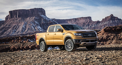 Hankook Tire continues its collaboration with Ford Motor Company by supplying the new 2019 Ford Ranger with two original fitments for the iconic midsize pickup. The Ranger will come standard with Hankook Tire's Dynapro HT [Pattern RH12], with the available option of the more off-road focused Dynapro AT-m [Pattern RF10].