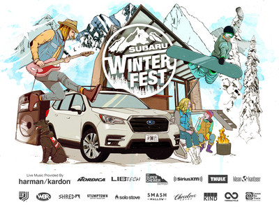 Subaru Celebrates Winter Adventure with Return of Subaru Winterfest in 2019; Automaker launches multi-city, experiential mountain destination and lifestyle tour geared towards winter warriors
