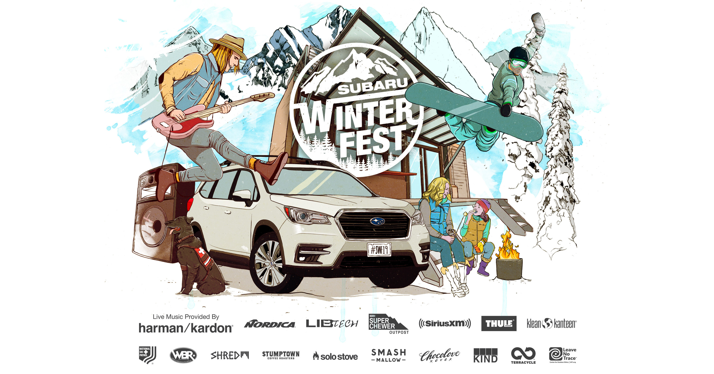 Subaru Celebrates Winter Adventure With Return Of Subaru Winterfest In 2019