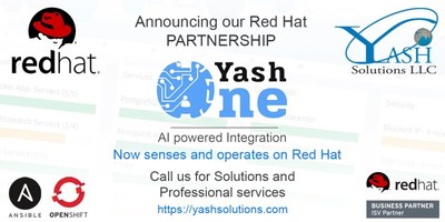 Yash Solutions announces Red Hat as a Technology Partner.