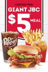 Giant Deal Alert: Wendy's Giant Jr. Bacon Cheeseburger $5 Meal Deal Returns
