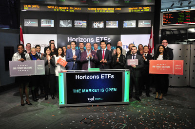 Horizons ETFs Opens the Market (CNW Group/TMX Group Limited)