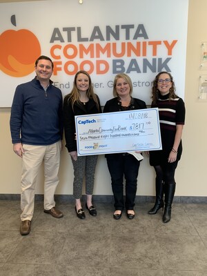 CapTech Food Fight Raises More Than 31,260 Meals for the Atlanta Community Food Bank