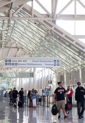 Ontario International Airport continued solid growth in passengers and cargo in November