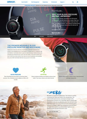 Omron Healthcare, the number one doctor and pharmacist recommended blood pressure monitor brand, will open pre-orders for its new HeartGuide™, the first wearable blood pressure monitor, on December 20th at 12:00pm EST in the United States on OmronHealthcare.com.