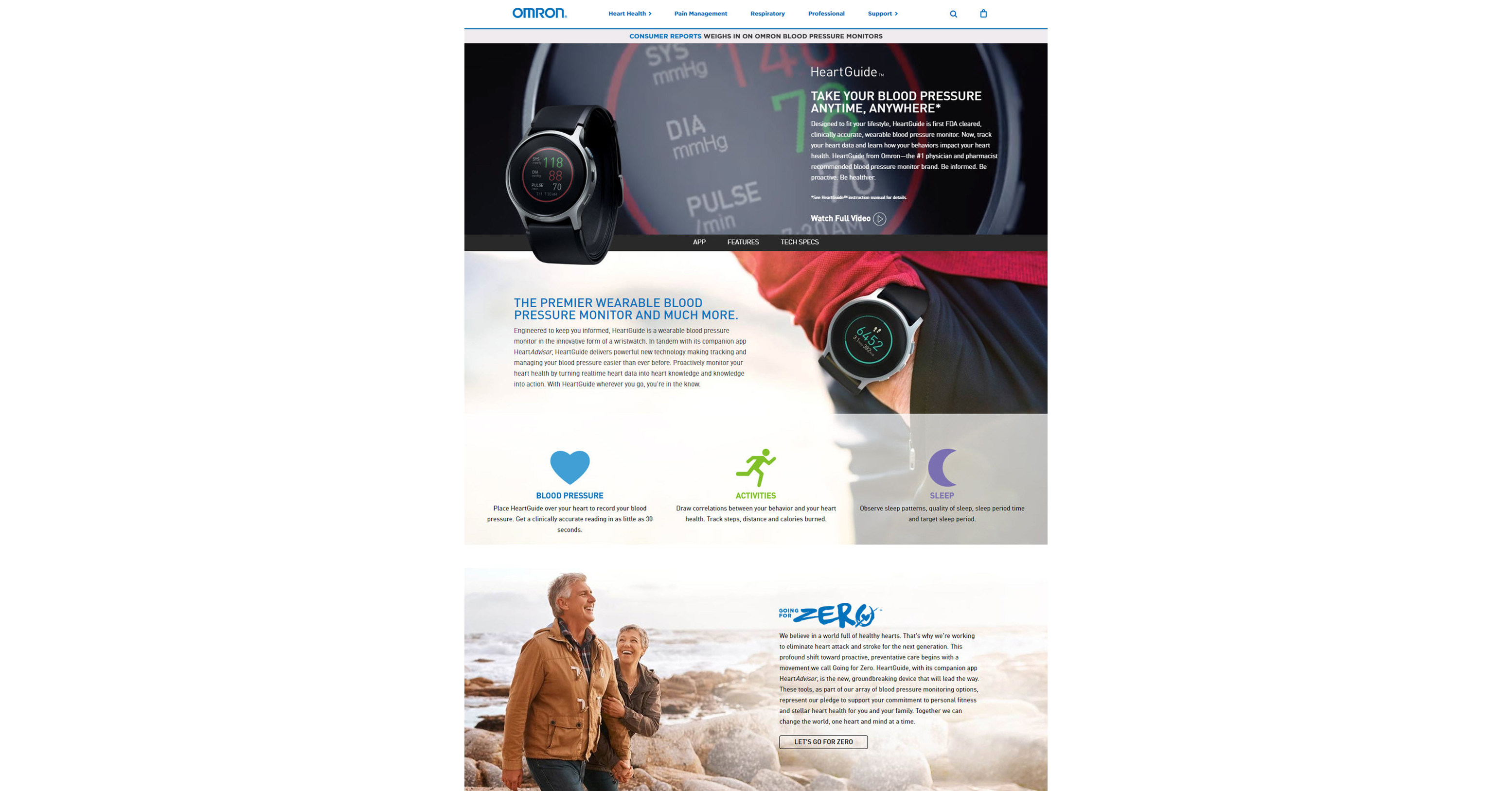 Omron launches HeartGuide watch-based wearable BP monitor - MassDevice