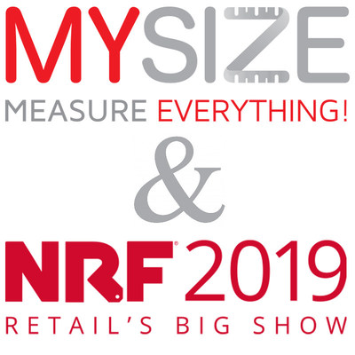 To schedule a demonstration with My Size at NRF® 2019, please email contact@mysizeid.com. (PRNewsfoto/My Size Inc.)