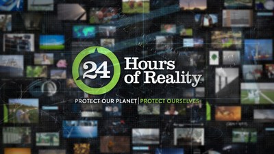 24 Hours of Reality, A Special 1-Hour Presentation hosted by Al Gore will premiere on Nat Geo WILD on Thursday, December 20, 2018, at 7 PM ET. Celebrities, musicians, elected officials, and thought leaders join the broadcast to highlight the climate-health connection around the world-- including U2, Claire Danes, Bryan Cranston, Tea Leoni, Mandy Patinkin, Bill Nye and Jaden Smith as well as former US EPA Admin. Gina McCarthy, LA Mayor Eric Garcetti and First Minister of Scotland Nicola Sturgeon.