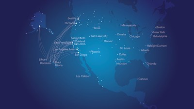 Alaska starts service between Sacramento and Kona