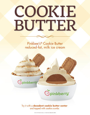 This tasty new flavor pairs perfectly with a decadent cookie butter center and topped with cookie crumbs. Breathe deeply and find your center this New Year at Pinkberry!