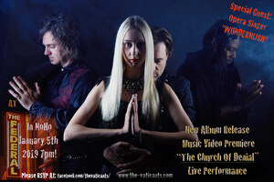 The Vaticants Perform Rock Music with "WONDERNUSH" Nushin Nataneli, an Incredible Soprano Opera Singer Only at this Event!