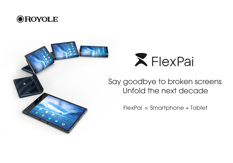 Disrupting consumers’ traditional concept of a smartphone, FlexPai can be used either folded or unfolded, giving it the portability of a smartphone plus the screen size of a high-definition tablet