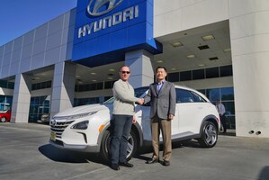 Hyundai Delivers First 2019 NEXO Fuel Cell SUV