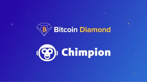 Bitcoin Diamond endorses new cryptocurrency e-commerce platform Chimpion.