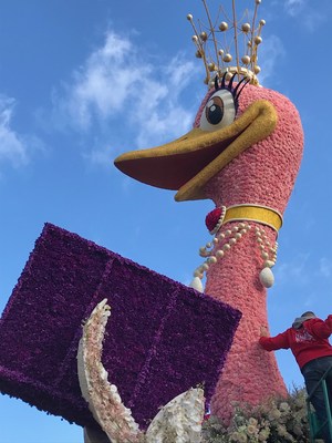 The UPS Store, Inc. won the 2019 Sweepstakes Award for their float in the Tournament of Roses 130th Rose Parade.