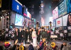 Journalists Honored At Times Square New Year's Eve As The International Event Celebrated Press Freedom