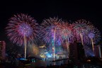 Bangkok's Chao Phraya River Lights Up With 1.4-Kilometre New Year Fireworks Display