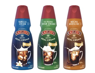 BAILEYS, the Original Irish Cream and premium coffee creamer, is introducing a new line of rich and creamy coffee creamers with a reinvented recipe.