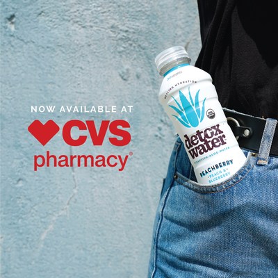 Detoxwater now available at CVS stores.