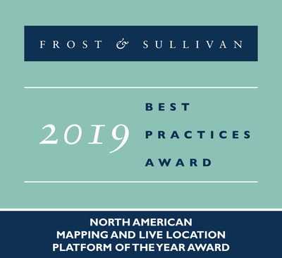 2019 North American Mapping and Live Location Platform of the Year Award