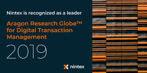 Nintex Named a Leader in The Aragon Research Globe™ for Digital Transaction Management, 2019