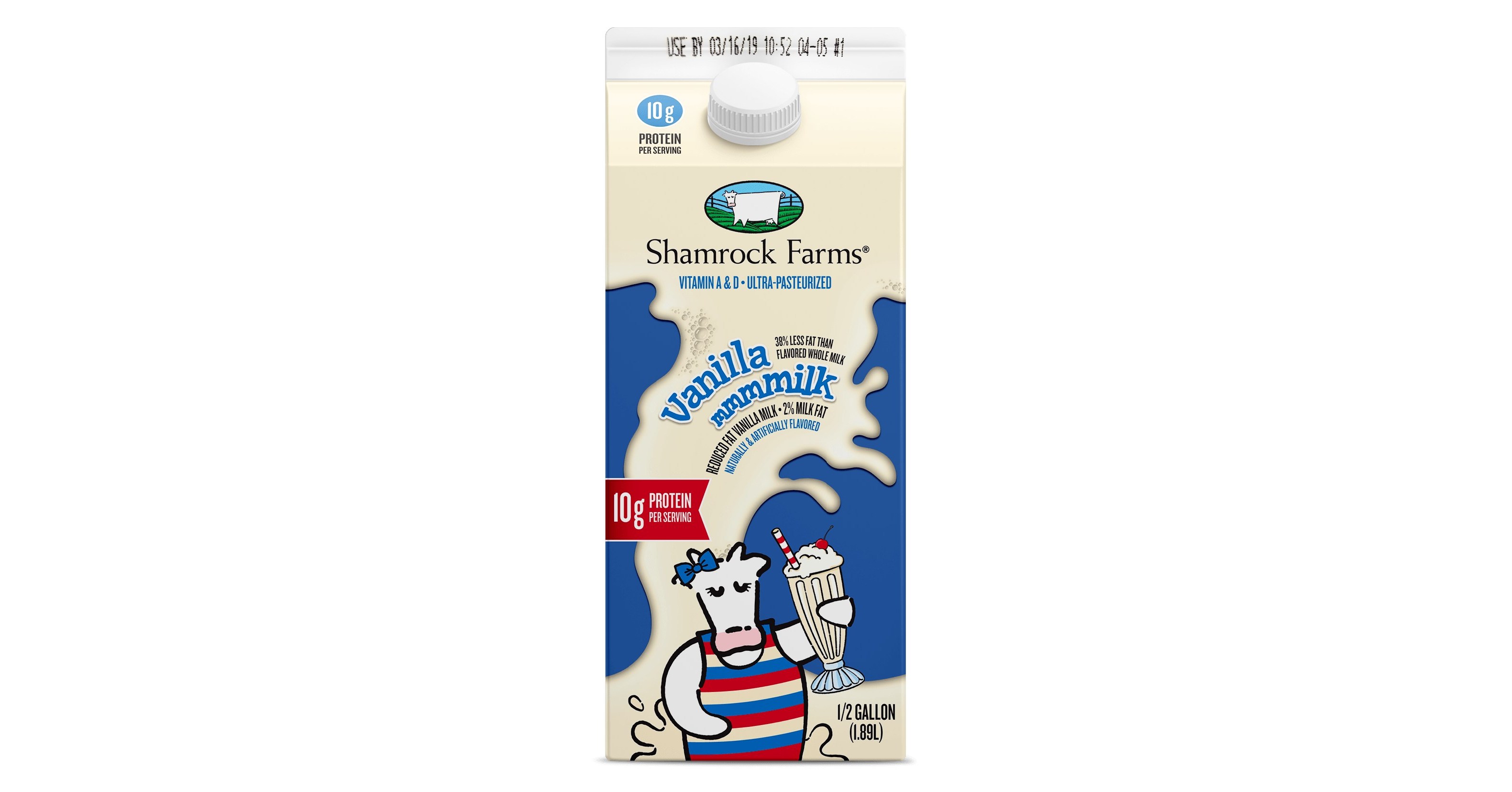 Shamrock Farms Issues Voluntary Recall Of 2 Reduced Fat Vanilla Half