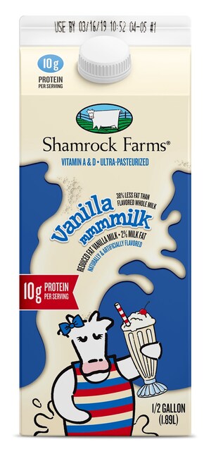 Shamrock Farms Issues Voluntary Recall Of 2% Reduced Fat Vanilla Half Gallon Milk Due To Undeclared Almonds