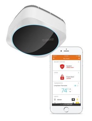 Wi-Charge wireless charging integrates with smart locks and other devices that are supported by the Alarm.com smart home security platform, delivering a next-generation home security experience.