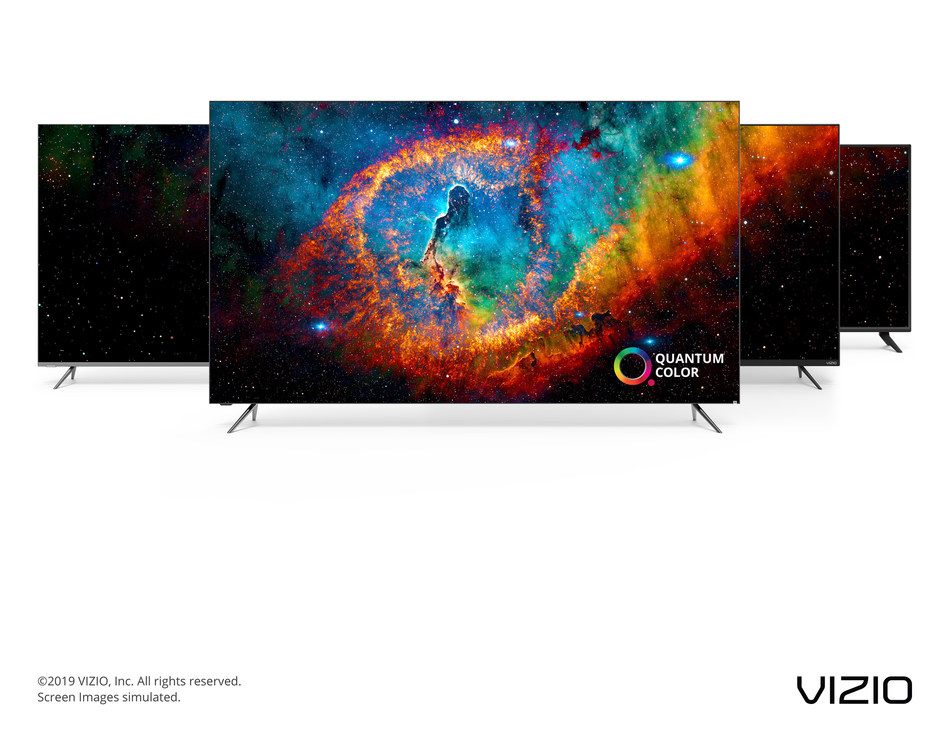 VIZIO 2019 TV Collection Infuses Quantum Color Technology Into More TVs