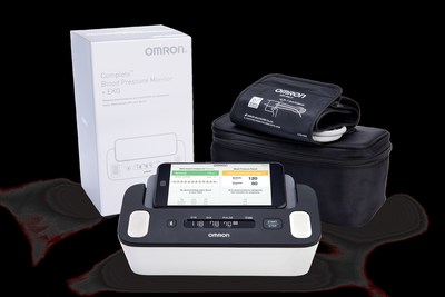 The new Omron Complete is the first blood pressure monitor with EKG capability in a single device in the U.S., for home and personal use.
