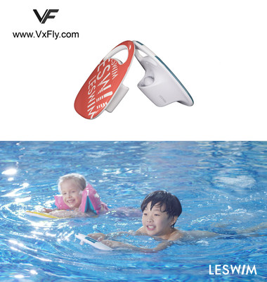 Let's swim with LESWIM electric kickboard