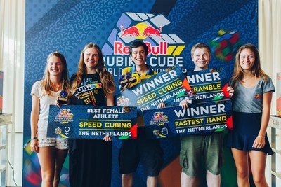 2018 saw the introduction of the Red Bull Rubik’s World Cup (Credit www.Rubiks.com) (PRNewsfoto/Rubik’s Brand Ltd)