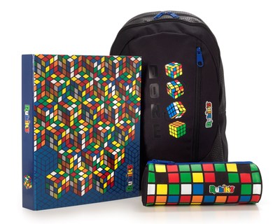 Merchandise featuring the Rubik's Cube (credit www.Rubiks.com) (PRNewsfoto/Rubik’s Brand Ltd)
