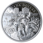 A Royal Canadian Mint homenageia bravura e sacrifício, ao dedicar a moeda do dólar de prova de cunho de prata de 2019 ao 75º aniversário do Dia D