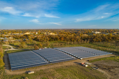 Iowa's first solar & storage power plant at Maharishi Universtiy of Management