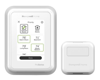 The T10 Pro Smart Thermostat is installed professionally and it offers humidity and ventilation controls. (Photo: T10 Pro)
