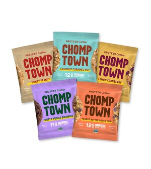 Elevating the Cookie Experience: ChomptownⓇ Launches Protein Cookies with Gooey Nut Butters &amp; Pea Protein