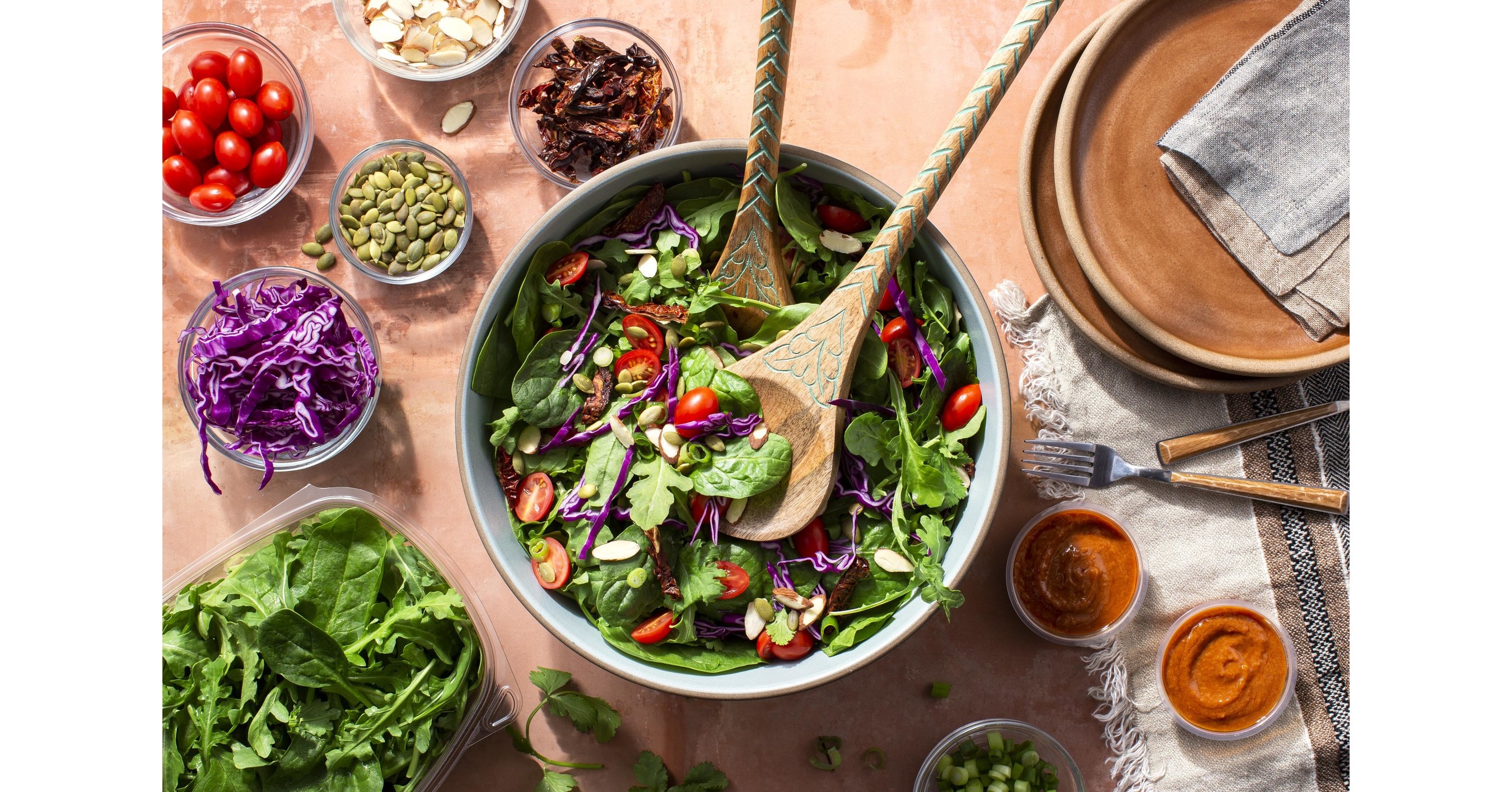 Sun Basket Announces Organic 5Minute Salads Delivered To Your Door