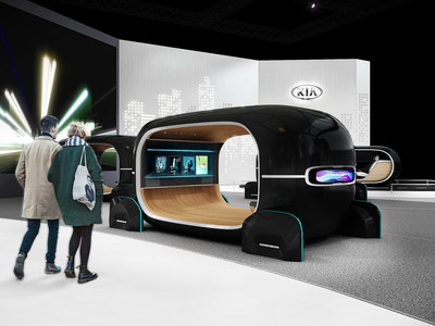 Kia looks to post-autonomous driving era at CES 2019 (PRNewsfoto/Kia Motors America)