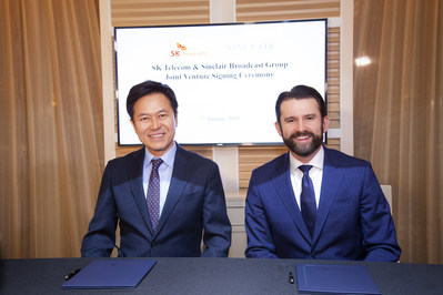 SK Telecom and Sinclair Broadcast Group Sign Joint Venture Agreement