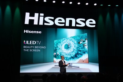 Hisense apresenta as últimas novidades em tecnologia de tela no CES com a revelação da TriChroma Laser TV e da superplana Sonic One TV