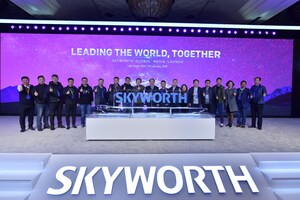 SKYWORTH lance 7 nouvelles télévisions ainsi que sa stratégie mondiale de marque