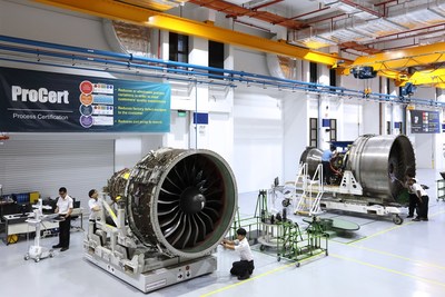 Eagle Services Asia Inducts First Pratt & Whitney GTF Engine Eagle Services Asia Inducts First Pratt & Whitney GTF Engine
